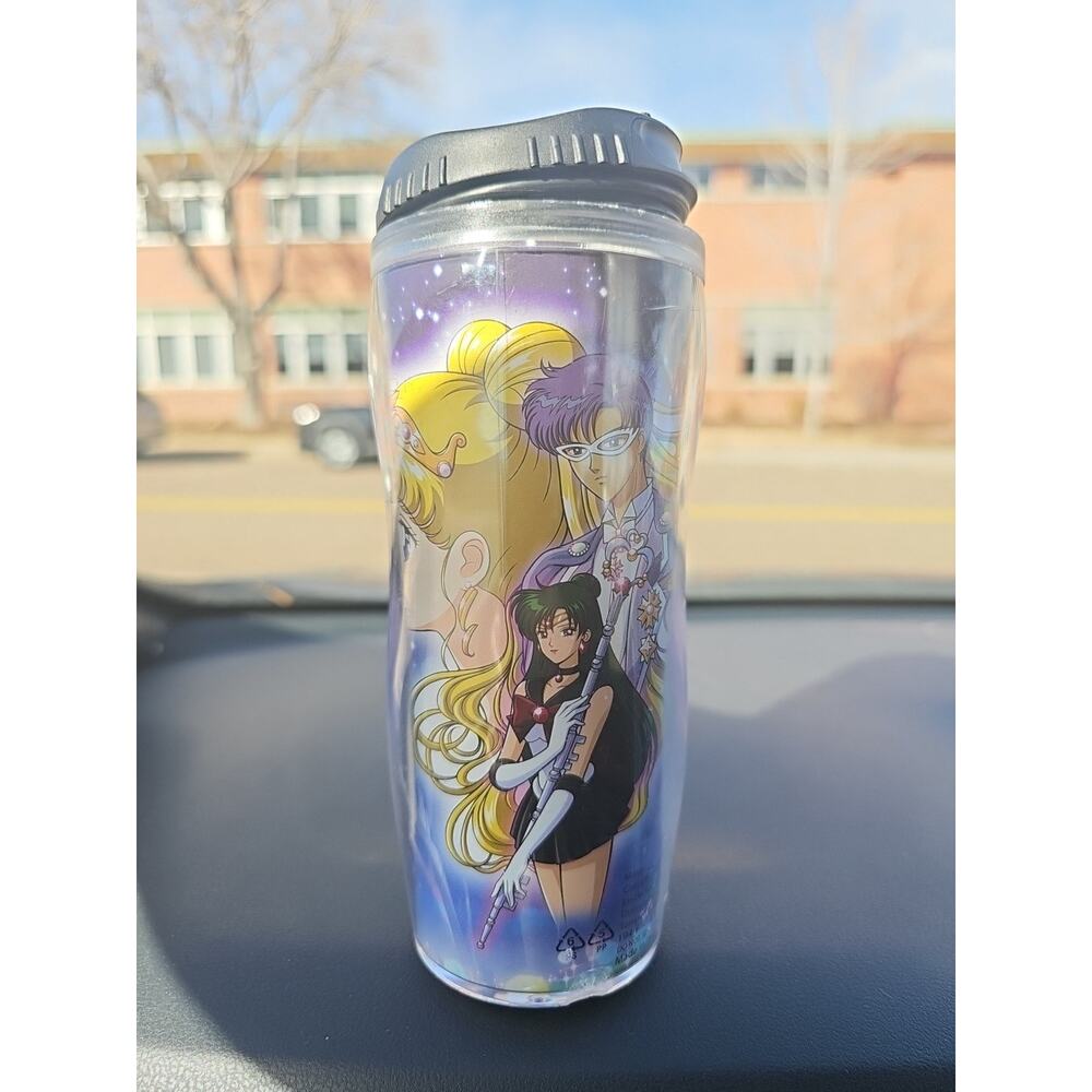 Sailor Moon Tumbler Sailor Scouts Sippy Drink Cup Travel Mug